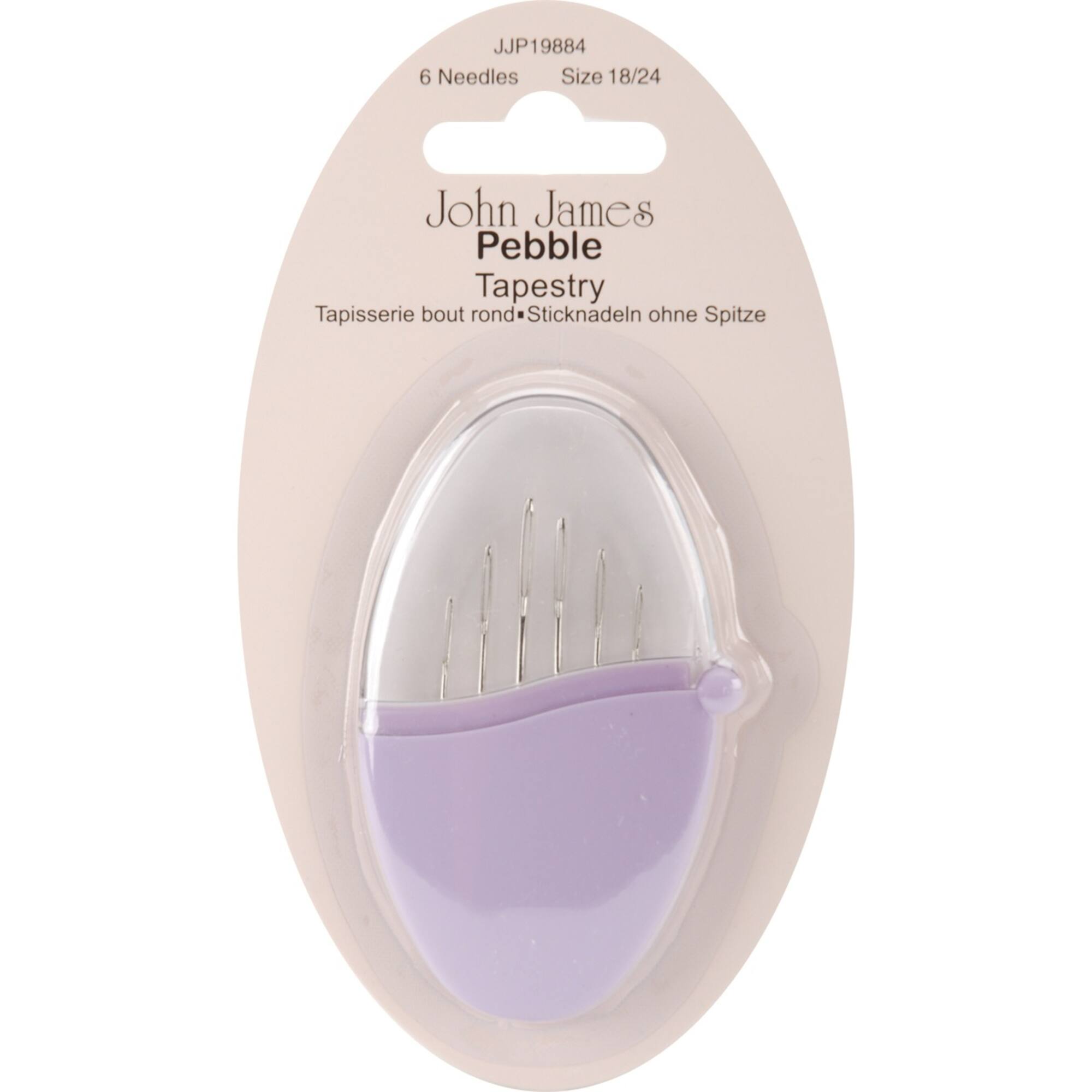 Colonial Needle John James Pebbles Tapestry Needles, 18/24, 6ct.